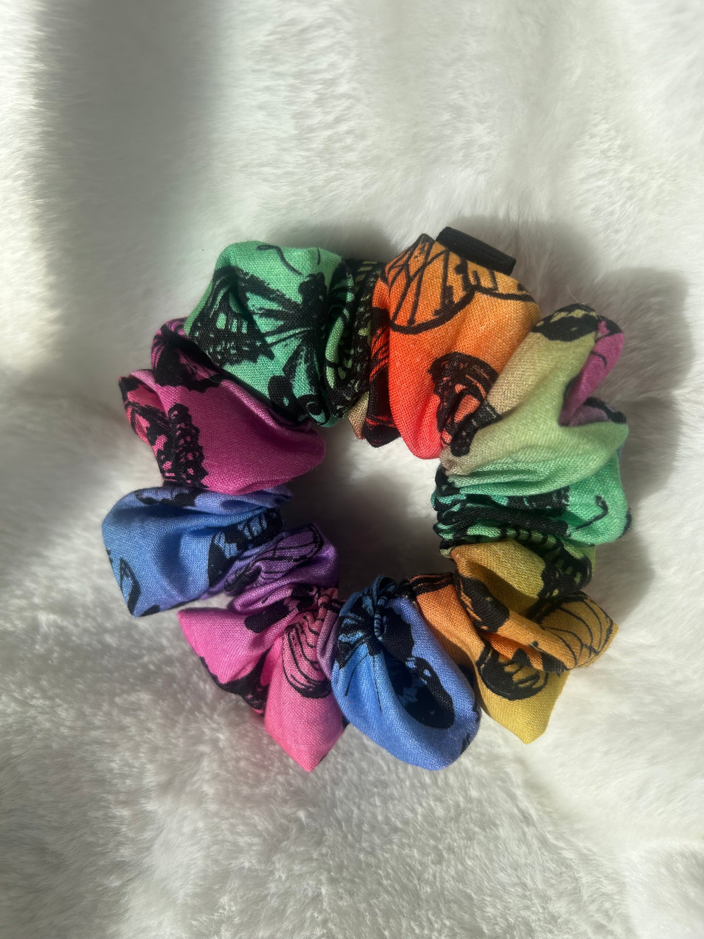 Gradient butterfly scrunchie