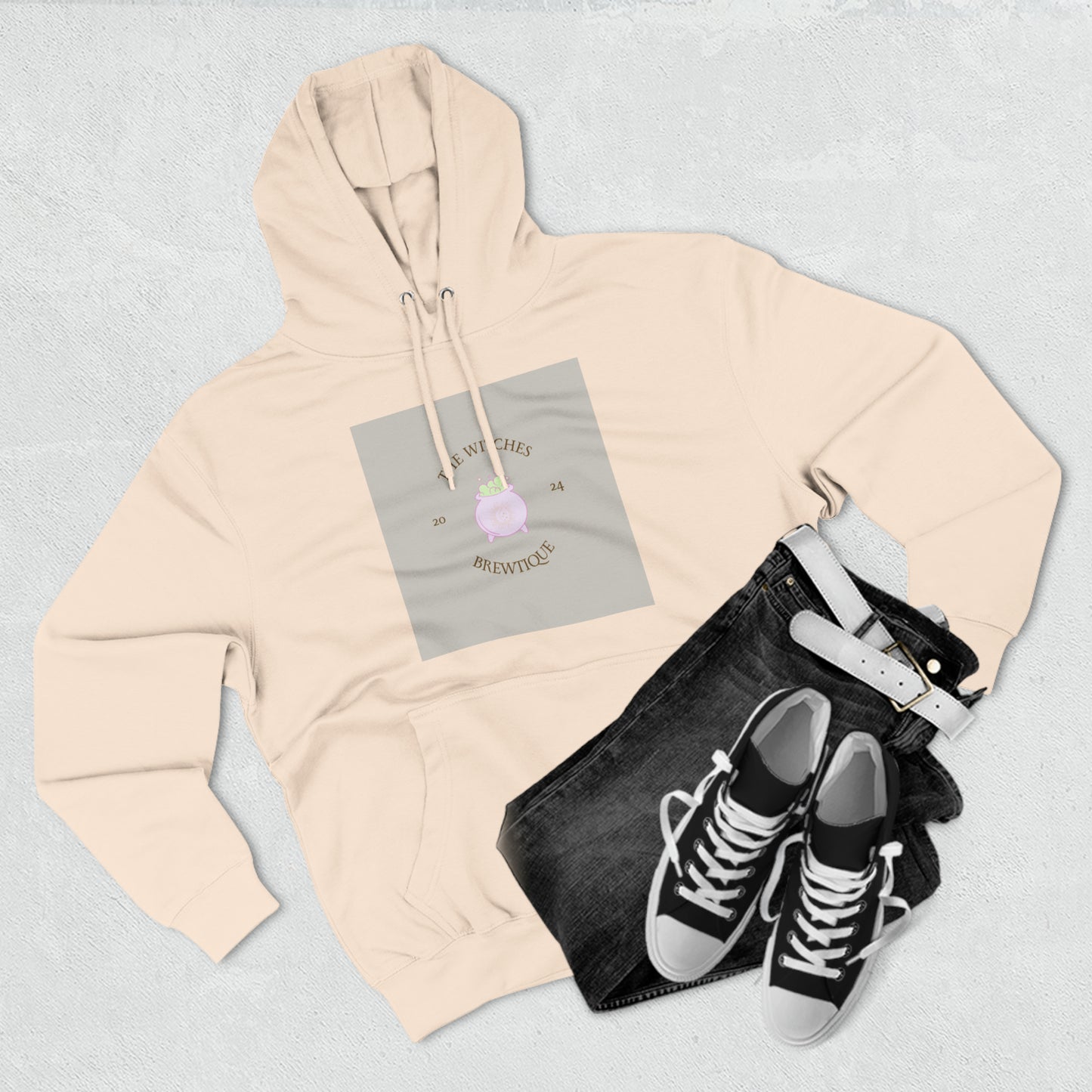 The Witches Brewtique Three-Panel Fleece Hoodie