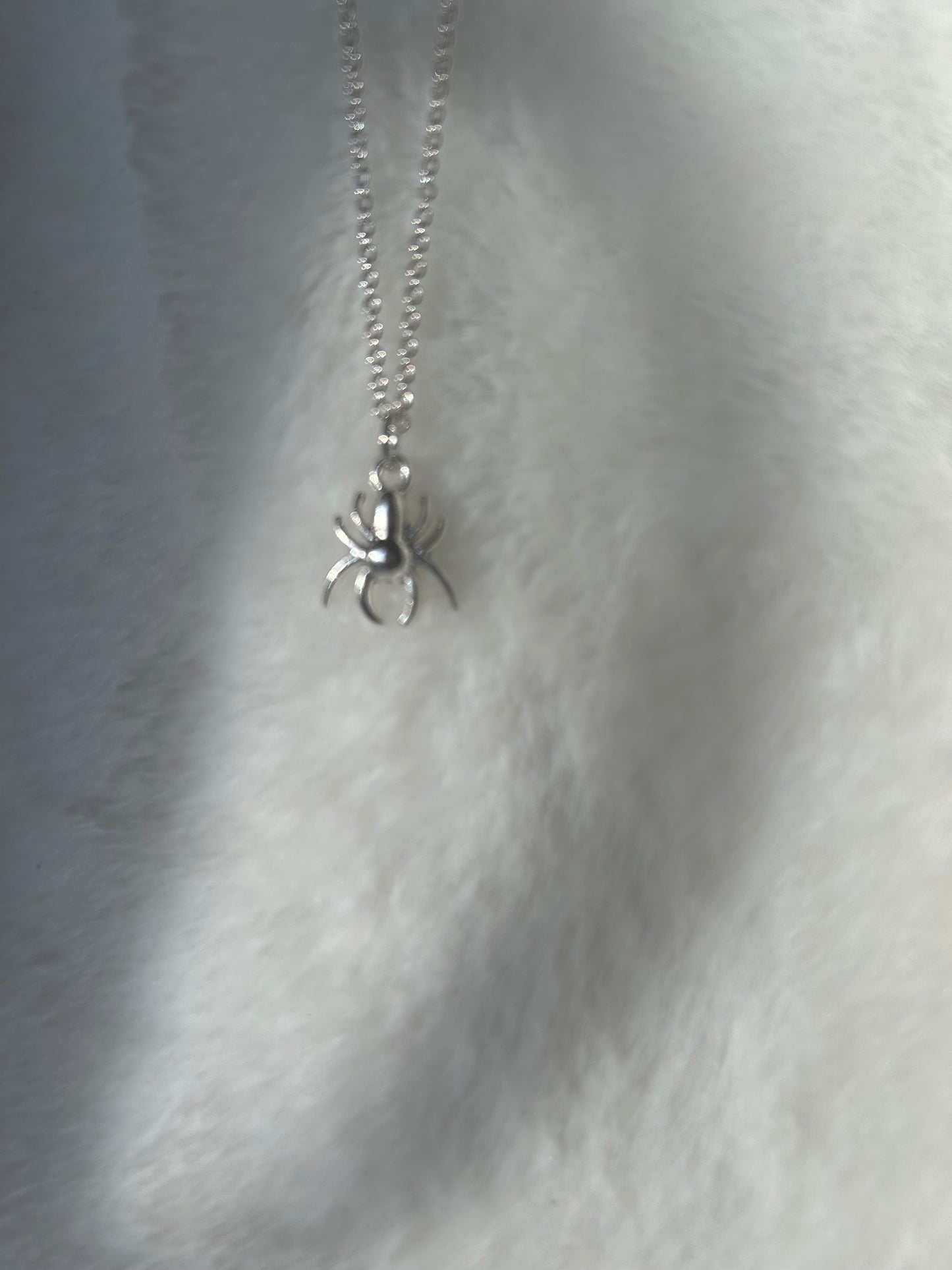 Little spider necklace