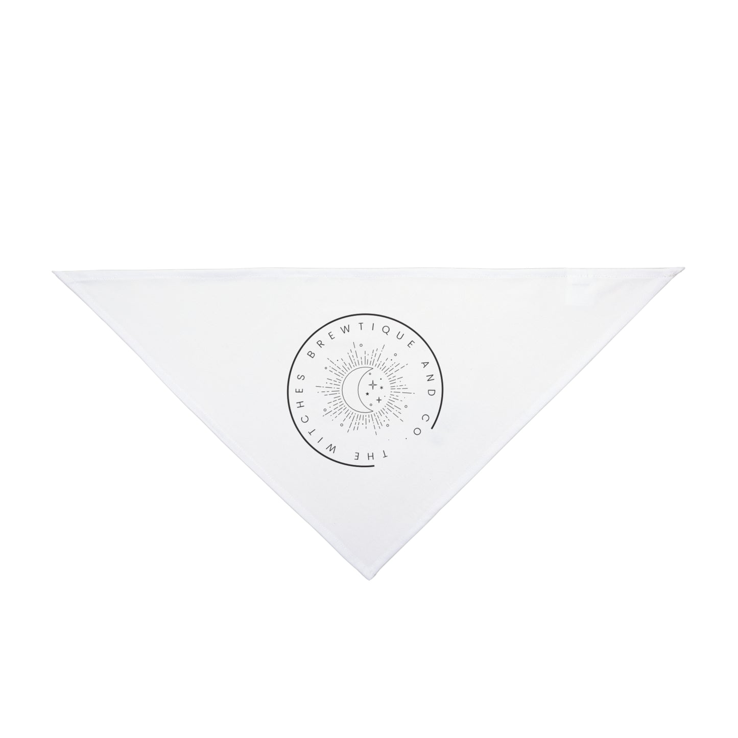 The witches Brewtique logo Pet Bandana