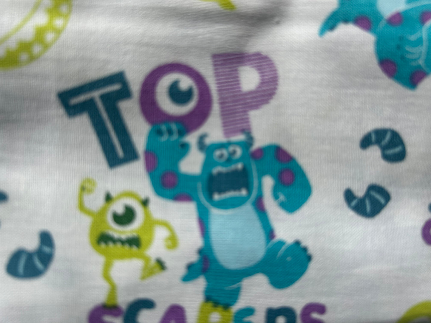 Monsters inc top scarer scrunchie