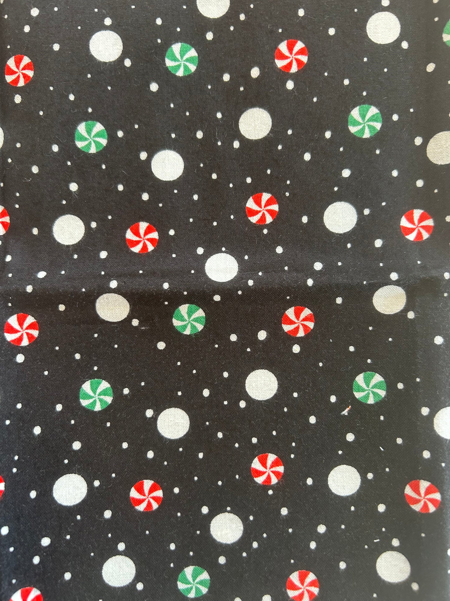 Peppermint scrunchie