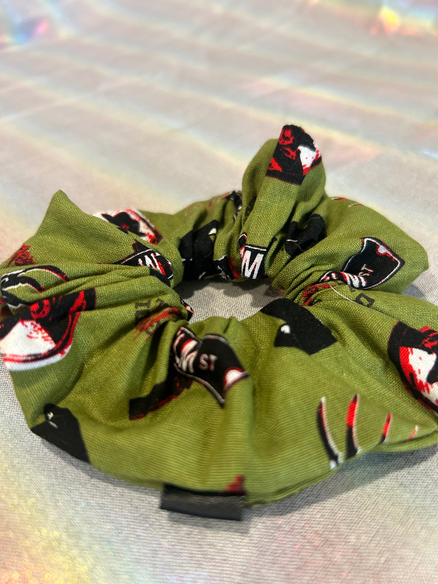 Freddy Krueger scrunchies