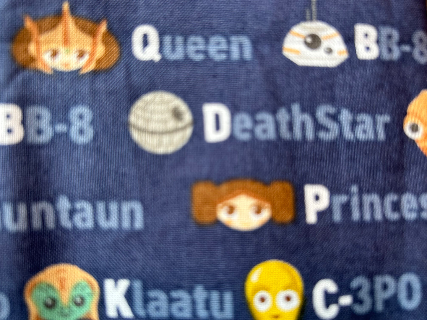Chibi Star Wars scrunchie