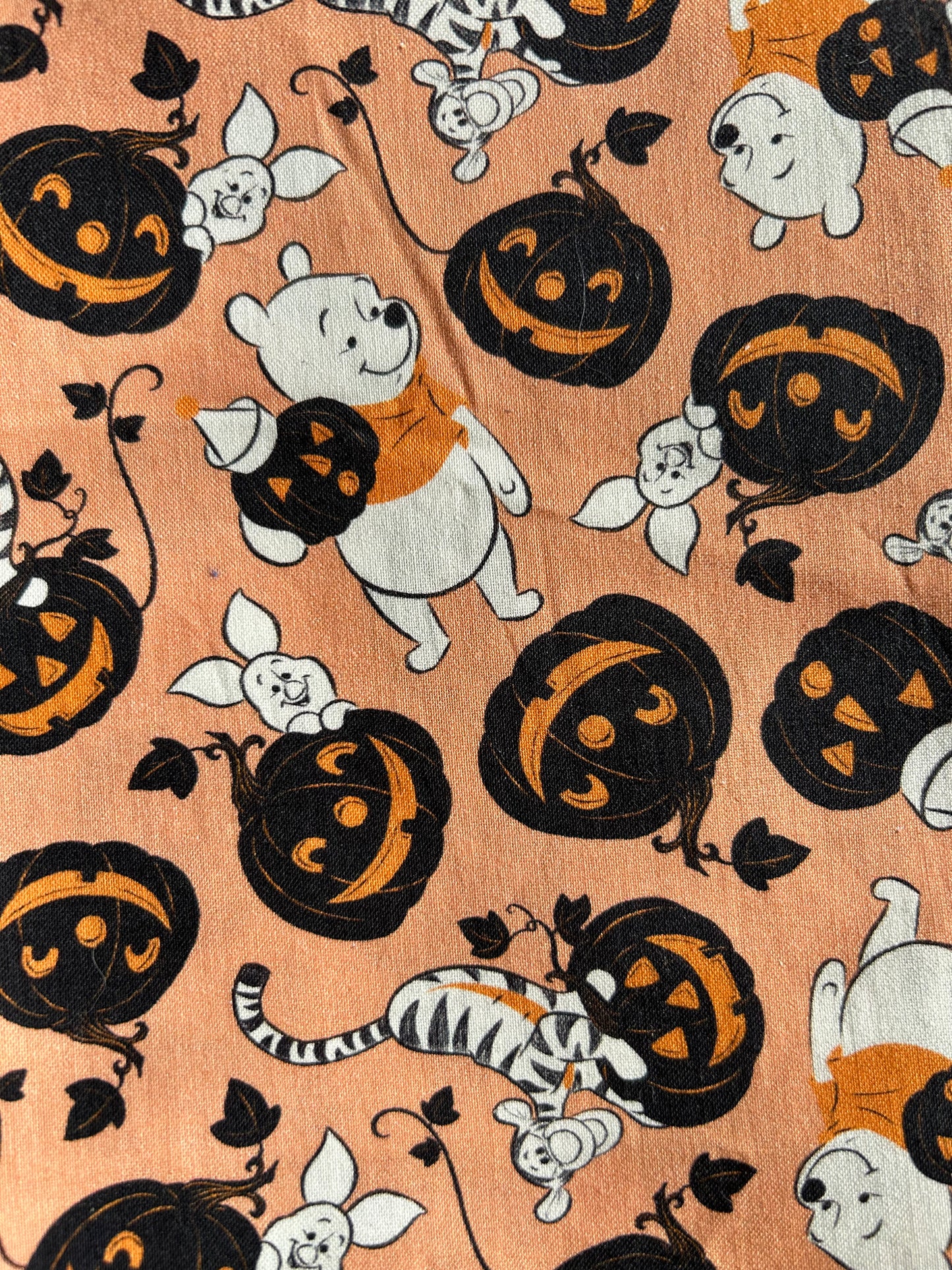 Halloween Winnie the Pooh scrunchie