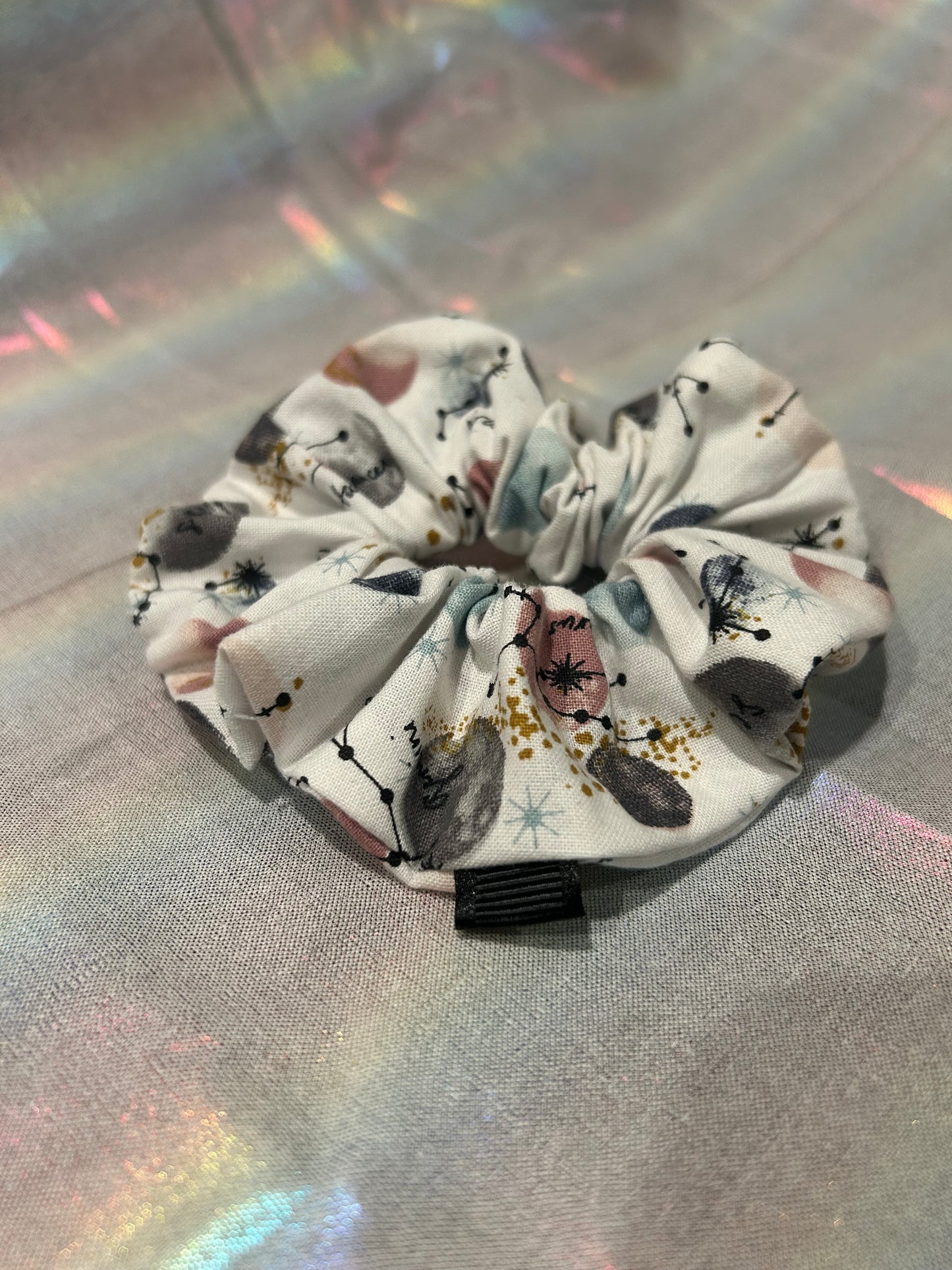 Planet astrology scrunchie