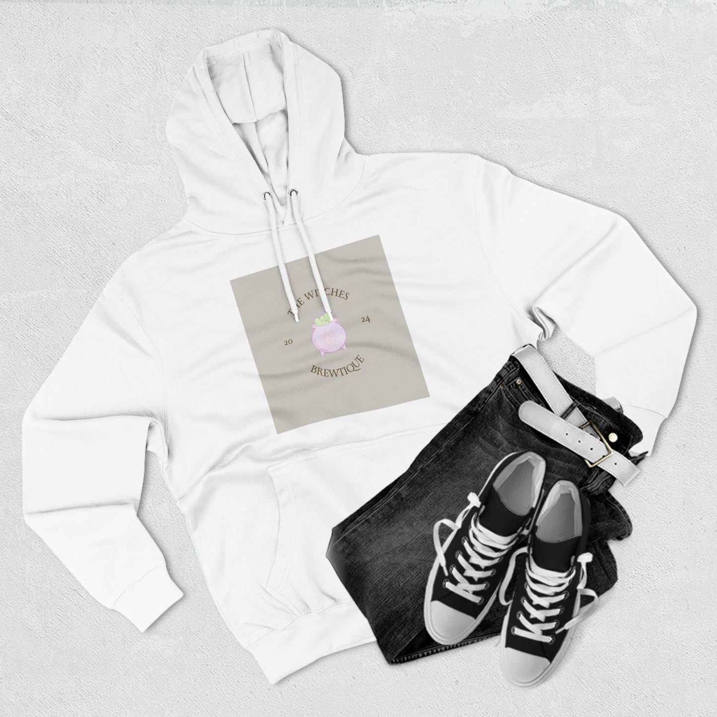 The Witches Brewtique Three-Panel Fleece Hoodie