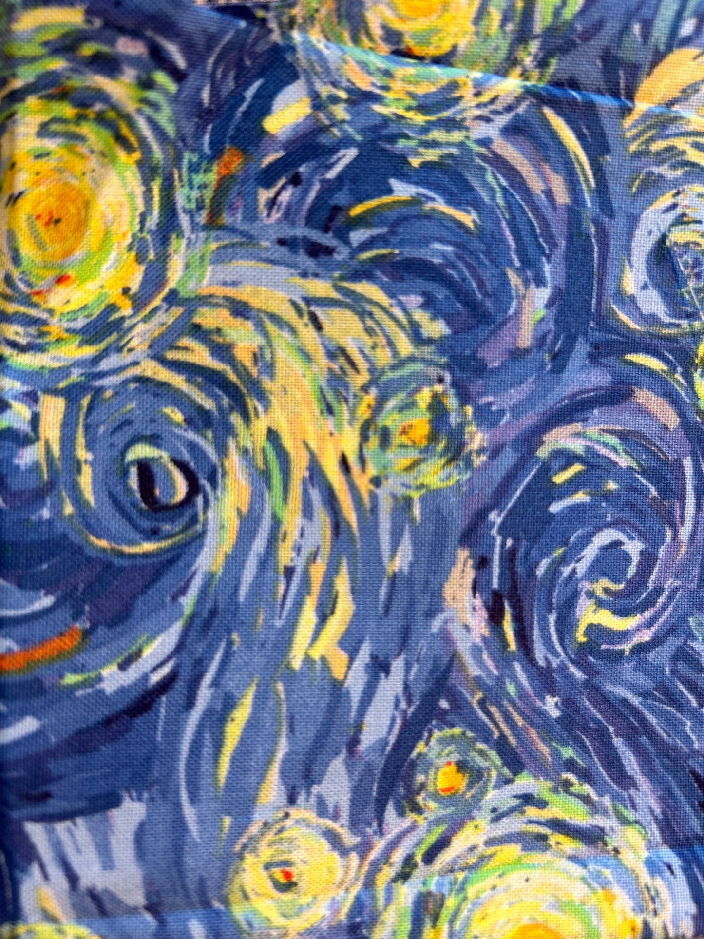 Starry Night scrunchie