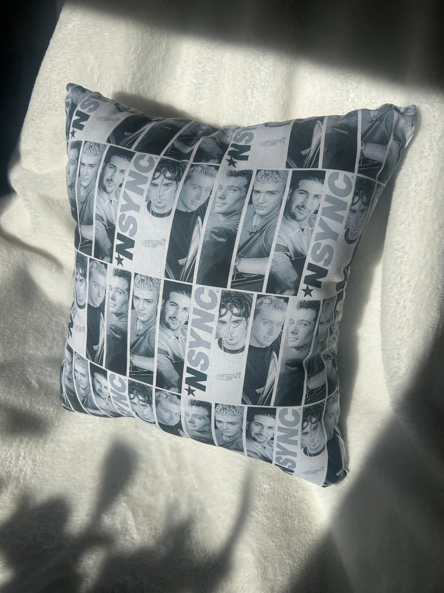 NSYNC decorative pillow