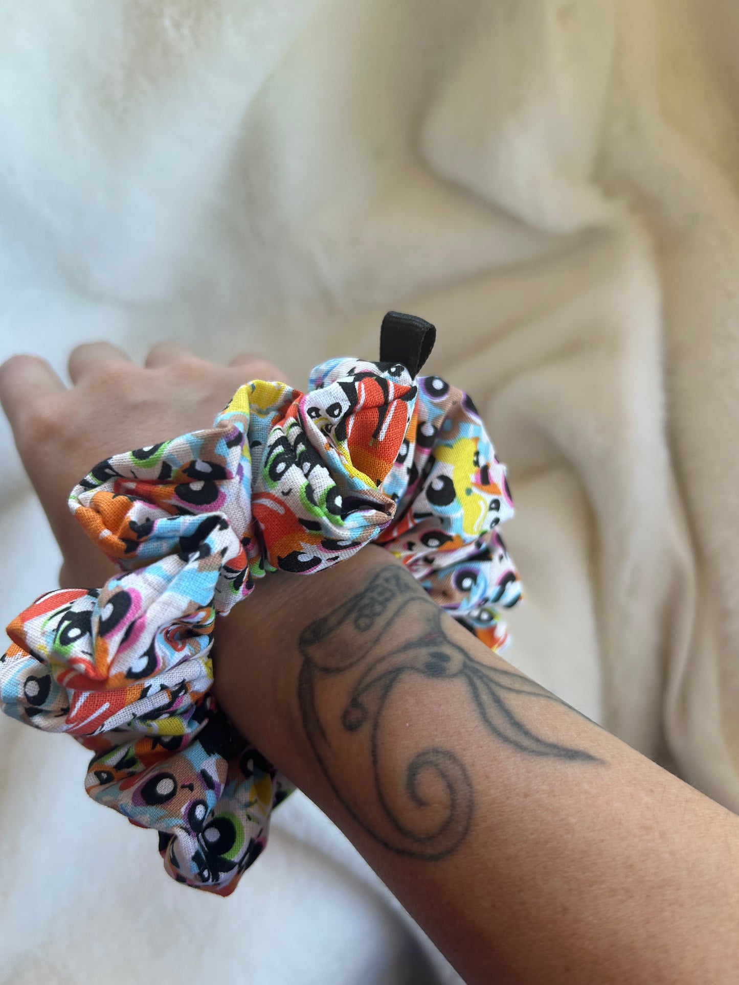 Power puff girl scrunchie