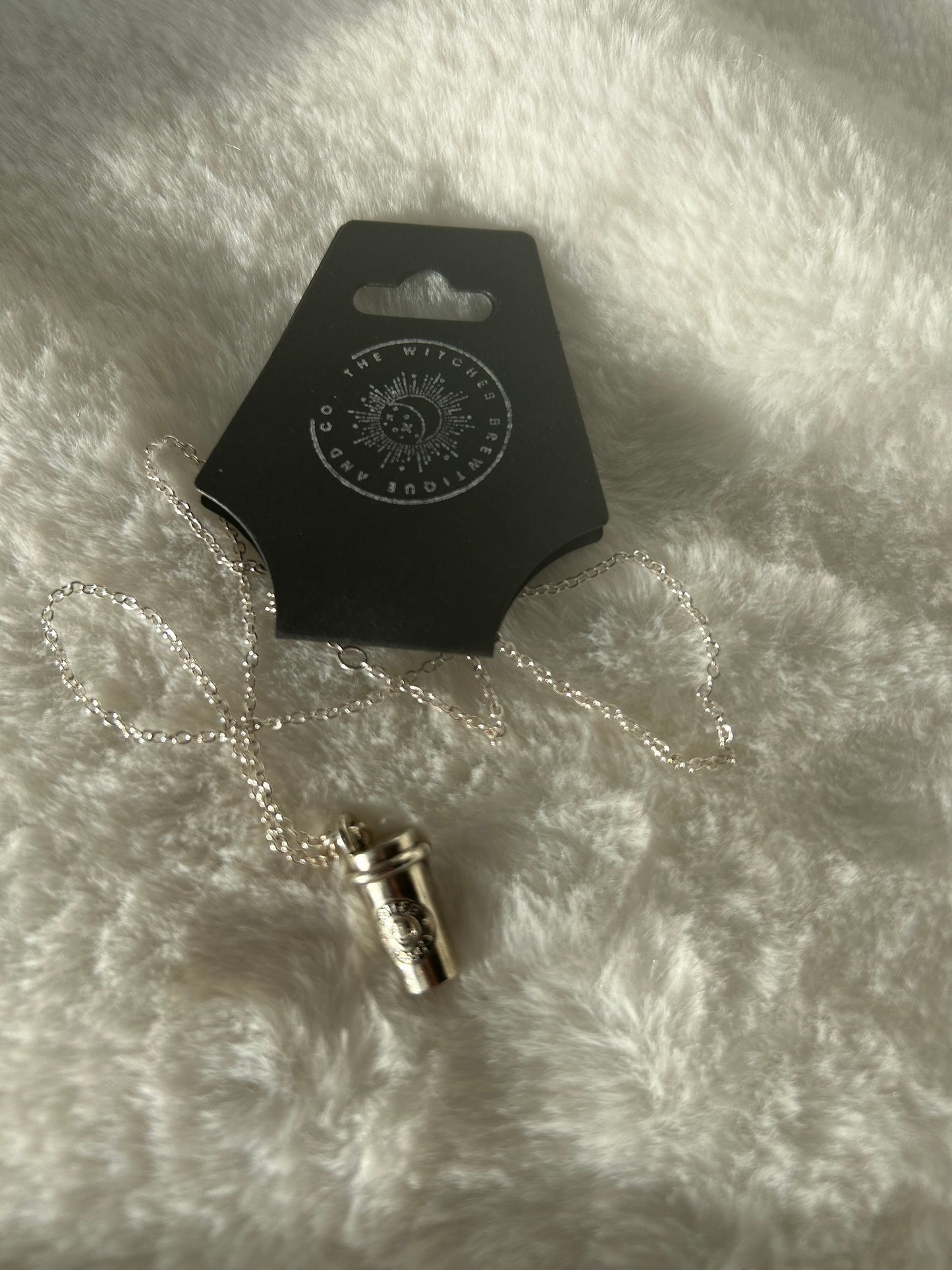 Coffee cup necklace