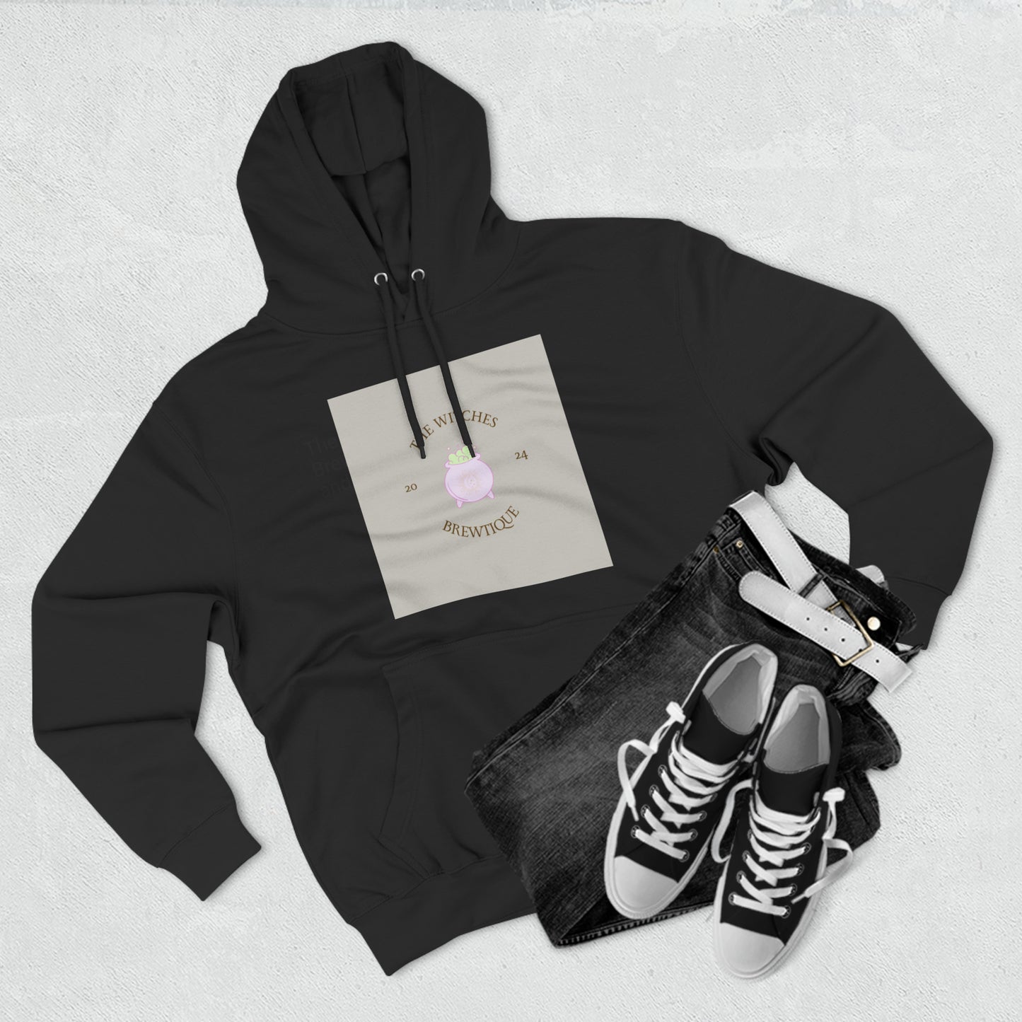 The Witches Brewtique Three-Panel Fleece Hoodie