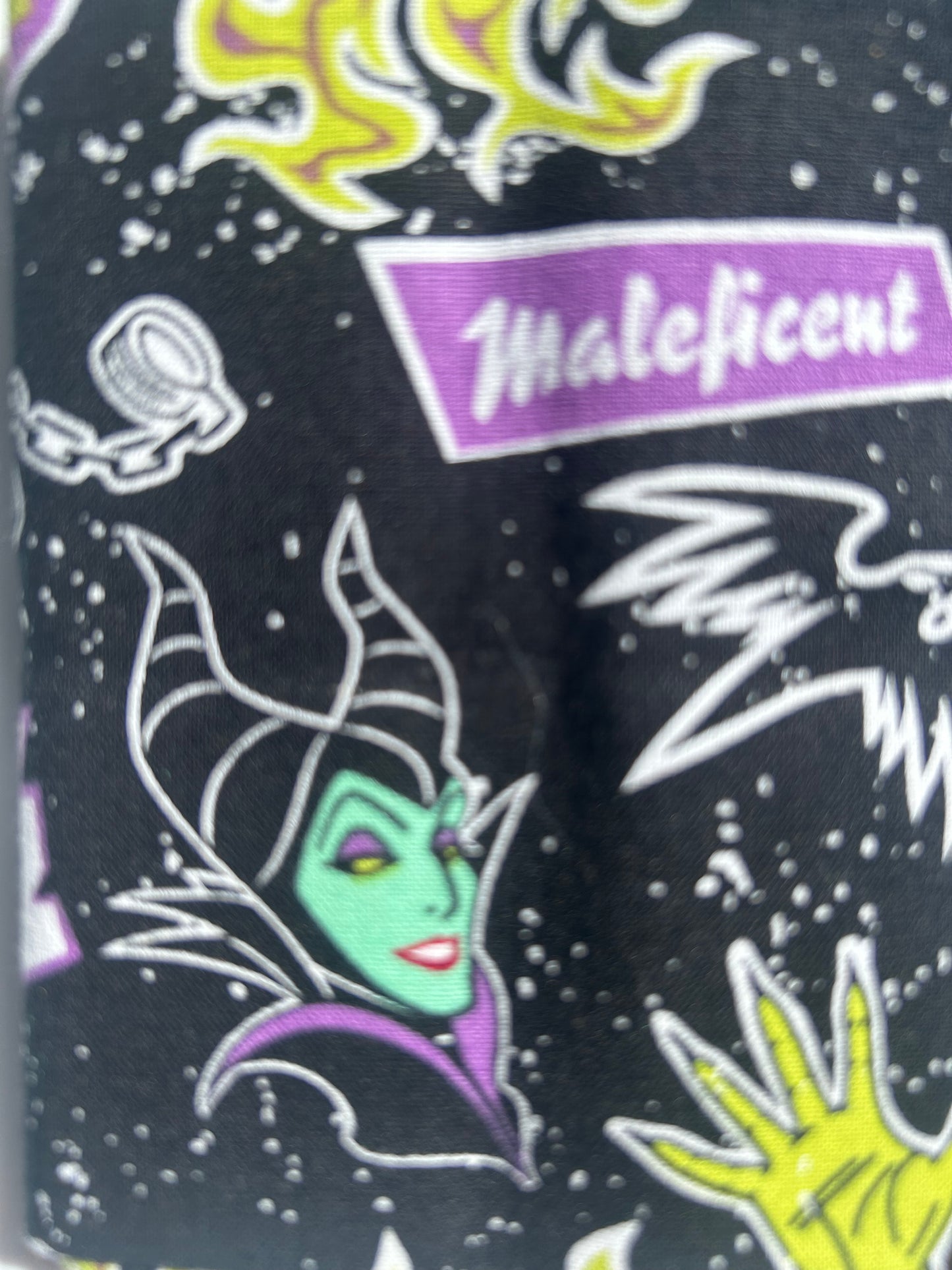 Black Maleficent scrunchie