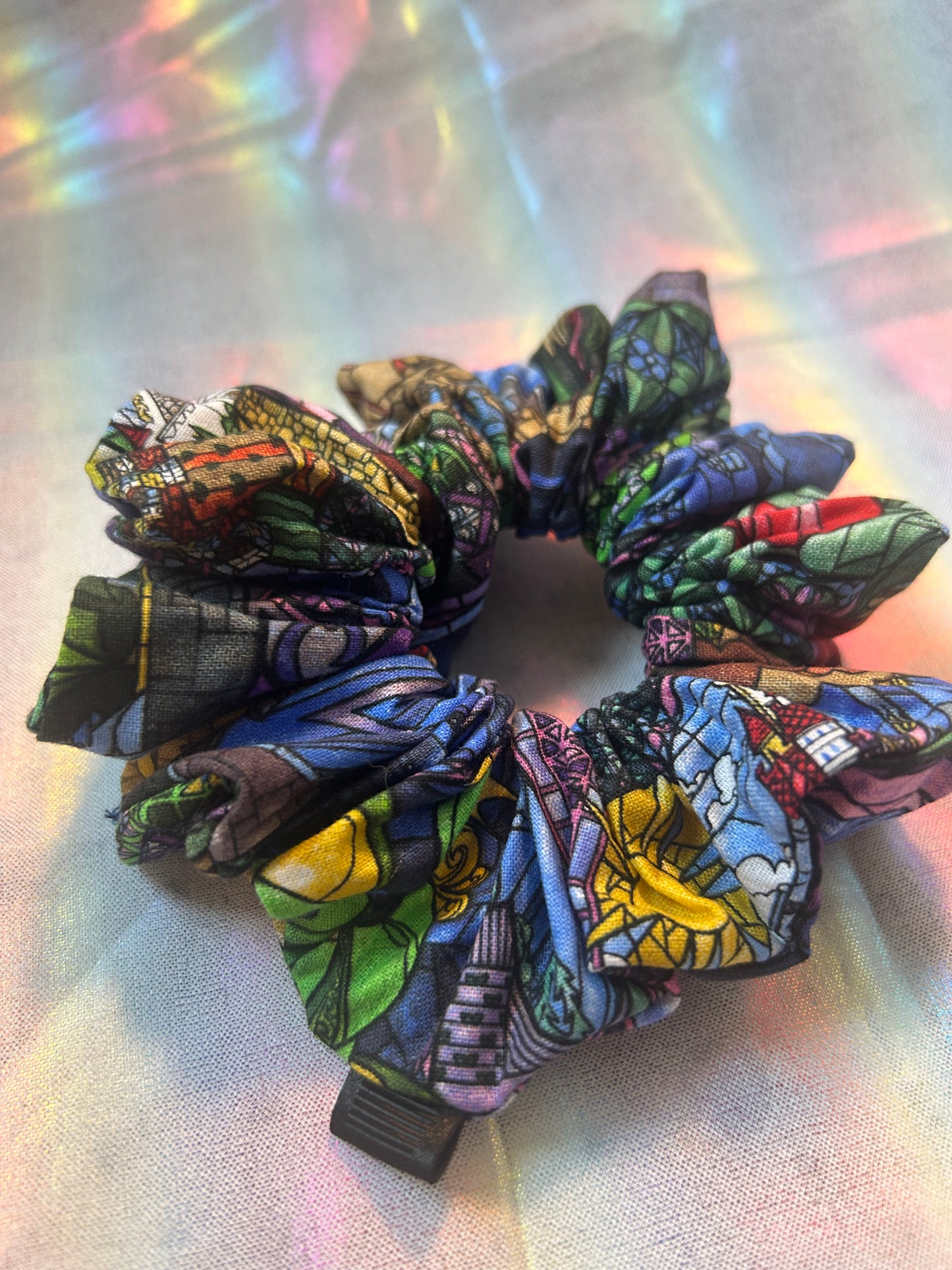 Stained Glass scrunchie