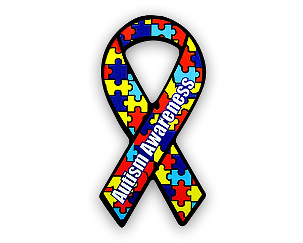 Autism awareness scrunchies