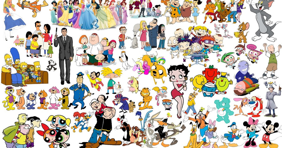 Cartoon characters