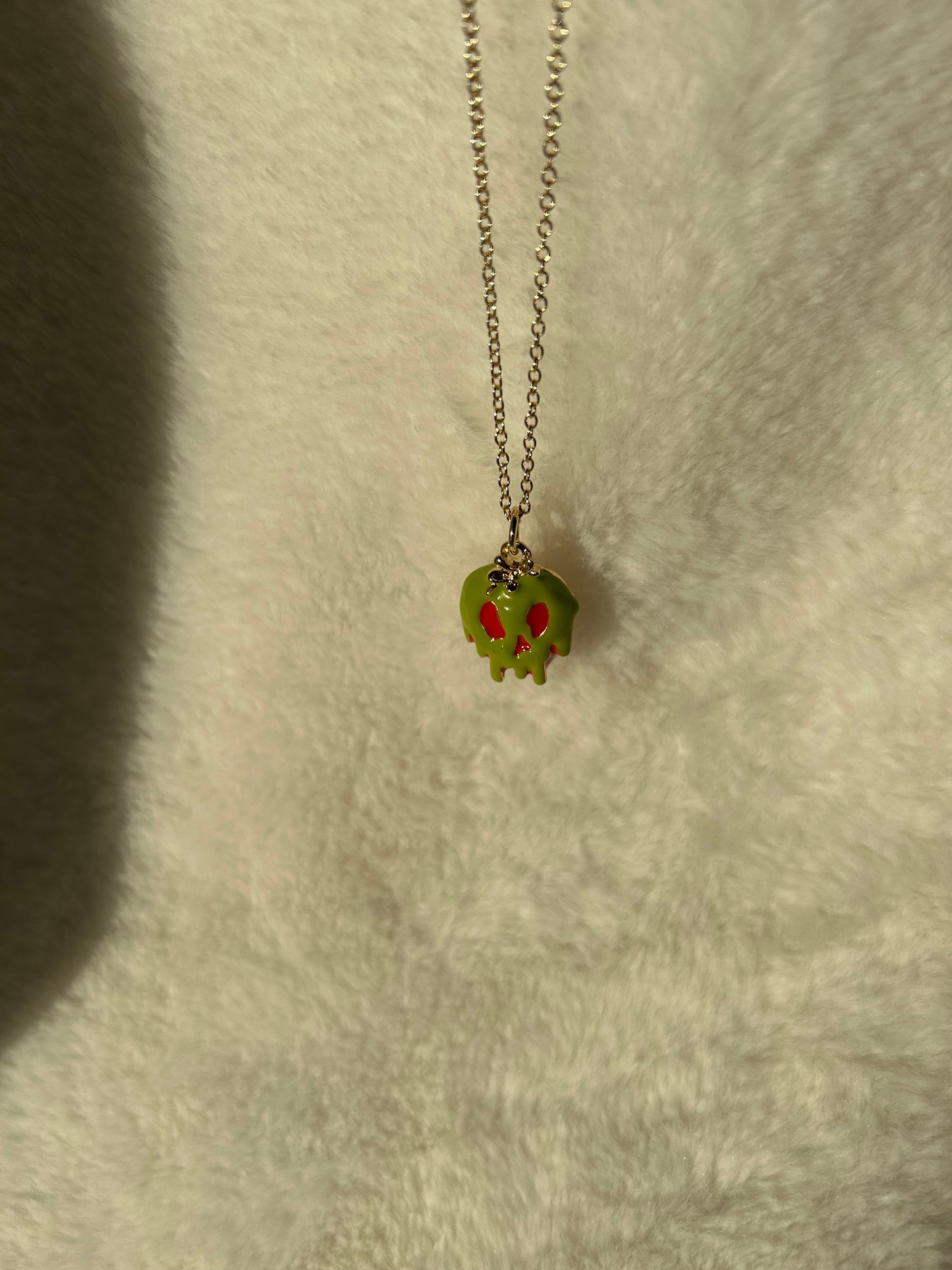 Poison apple necklace