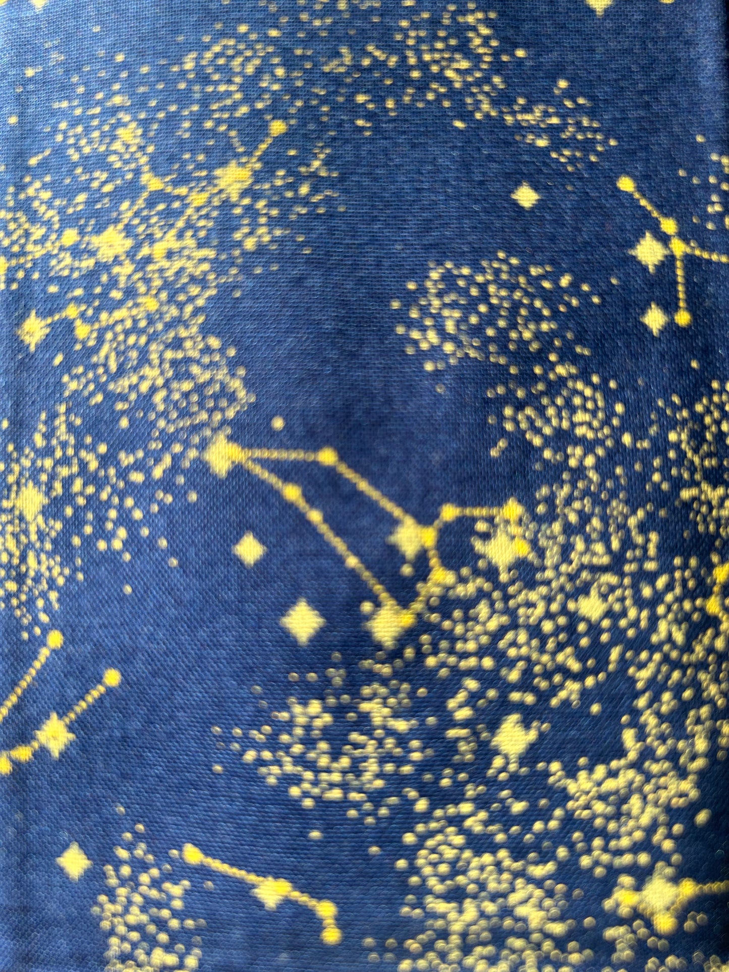 Glitter constellations scrunchie