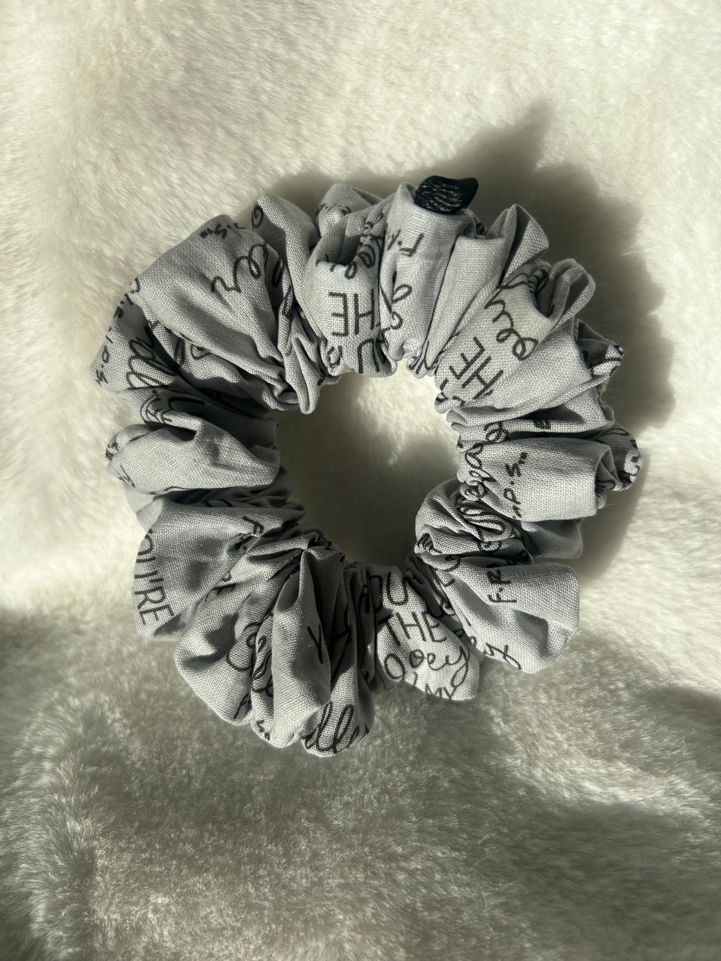 Friends words scrunchie