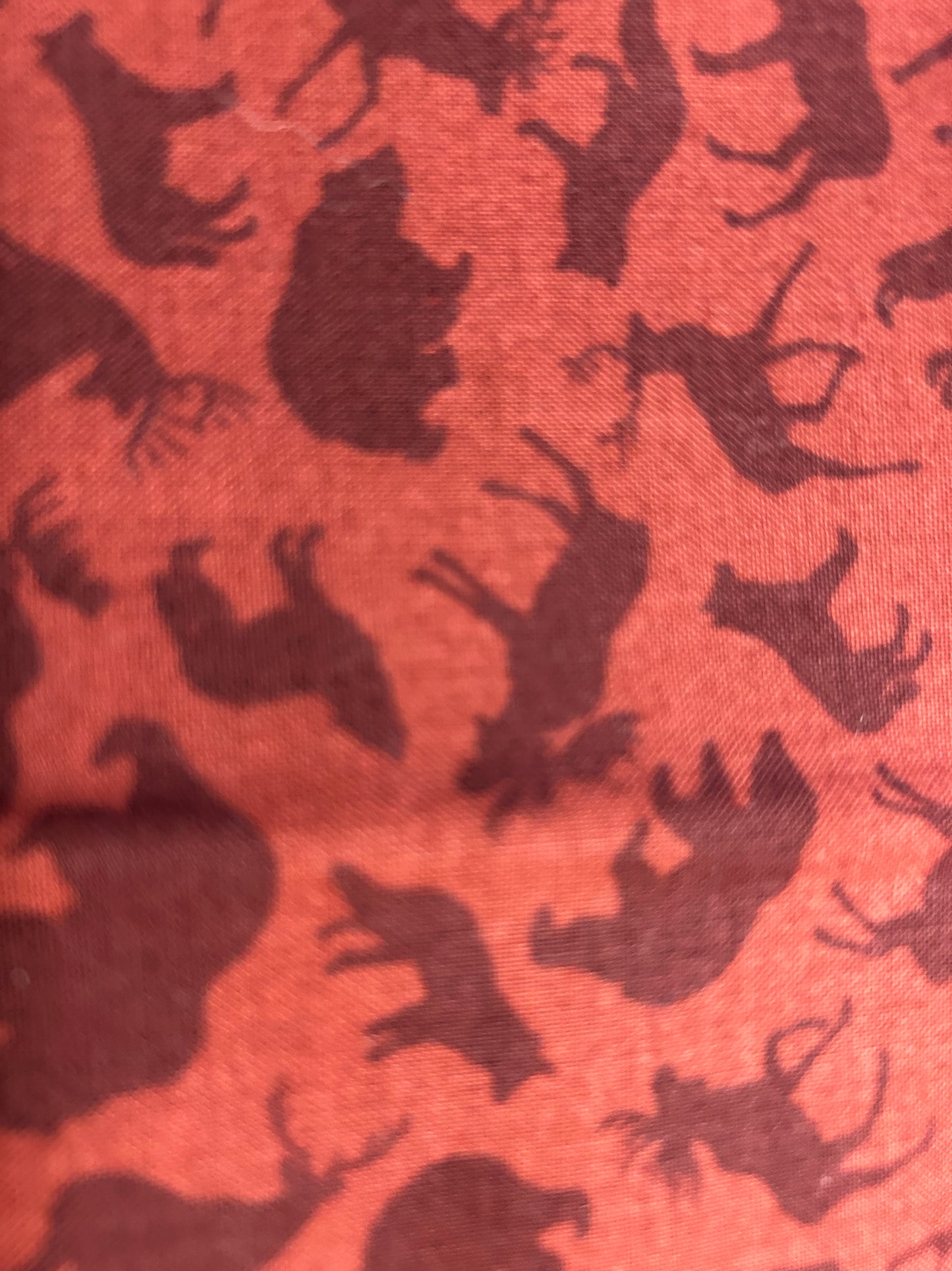 Wildlife silhouettes scrunchie