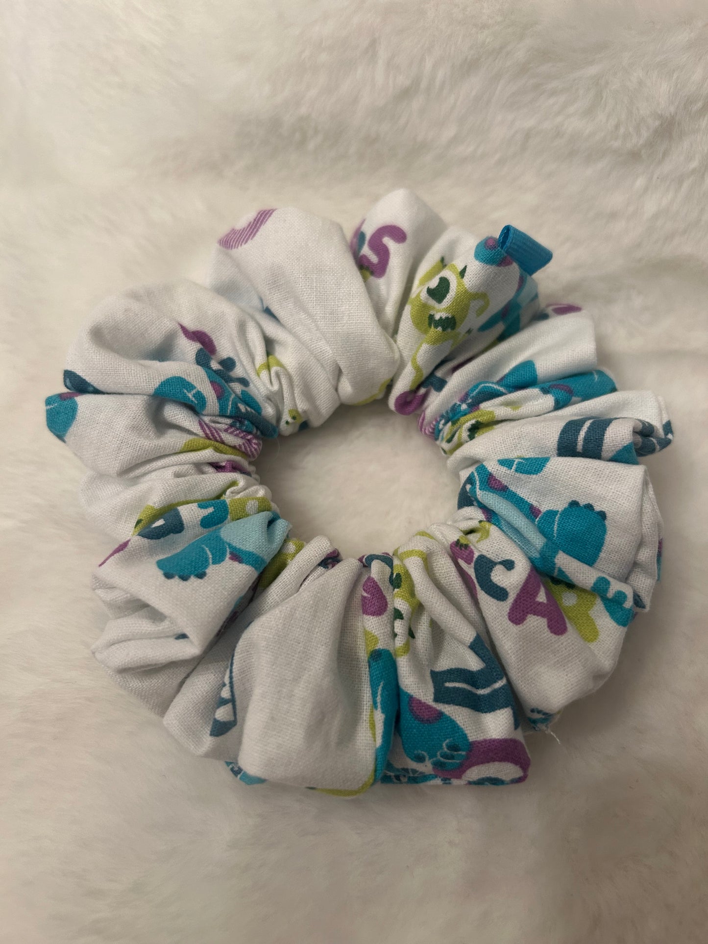 Monsters inc top scarer scrunchie