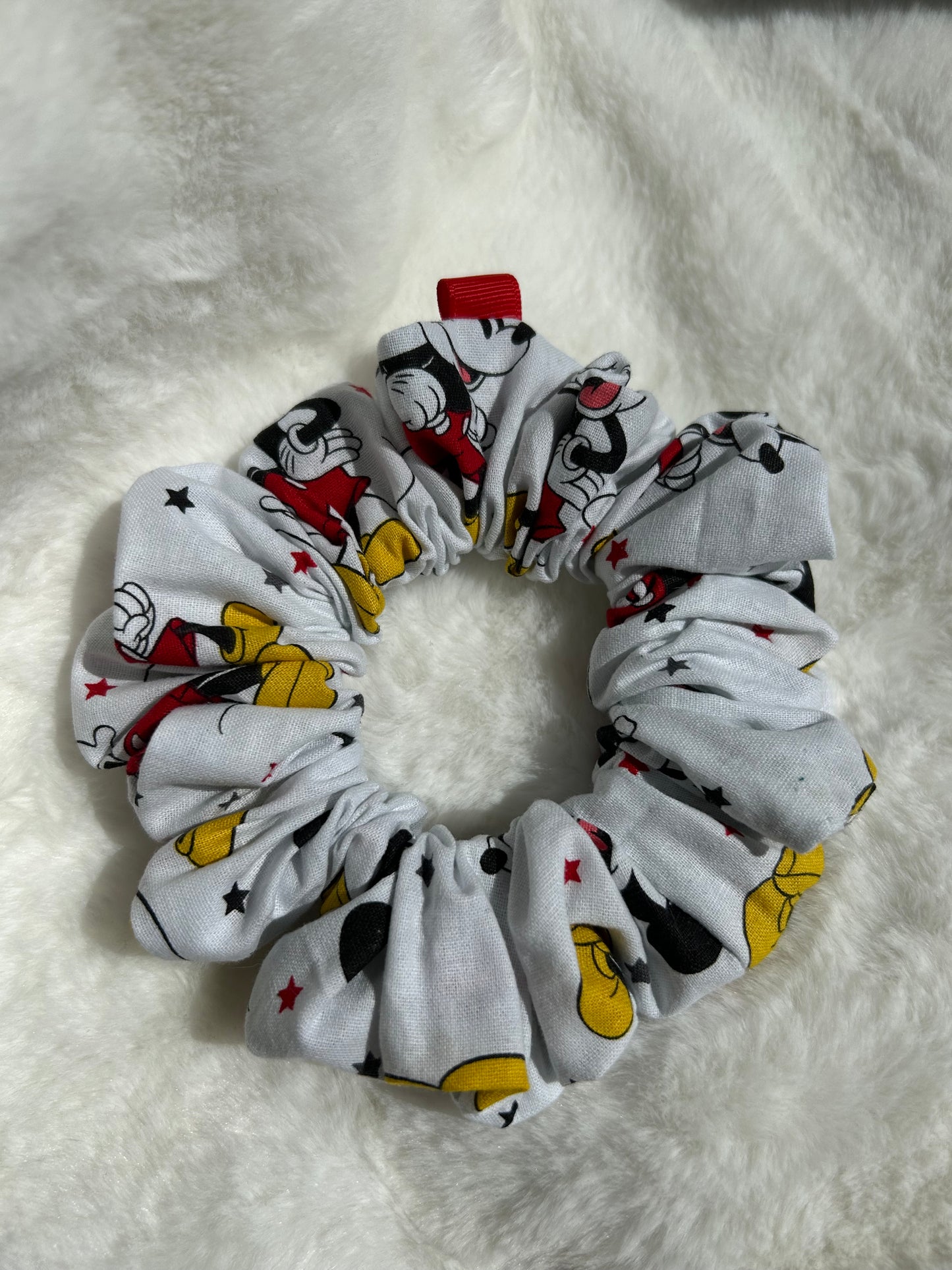 Classic Mickey Mouse scrunchie
