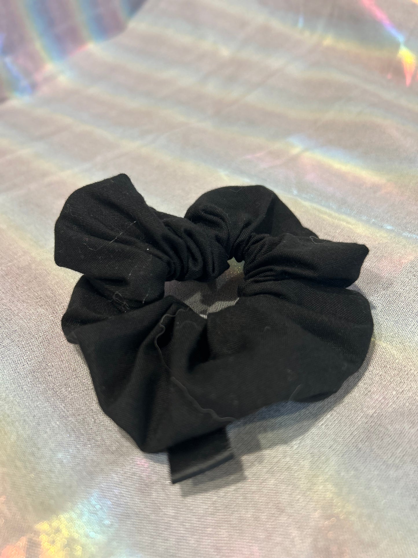 Black scrunchie