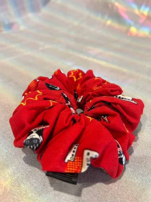 Red Incredibles scrunchie