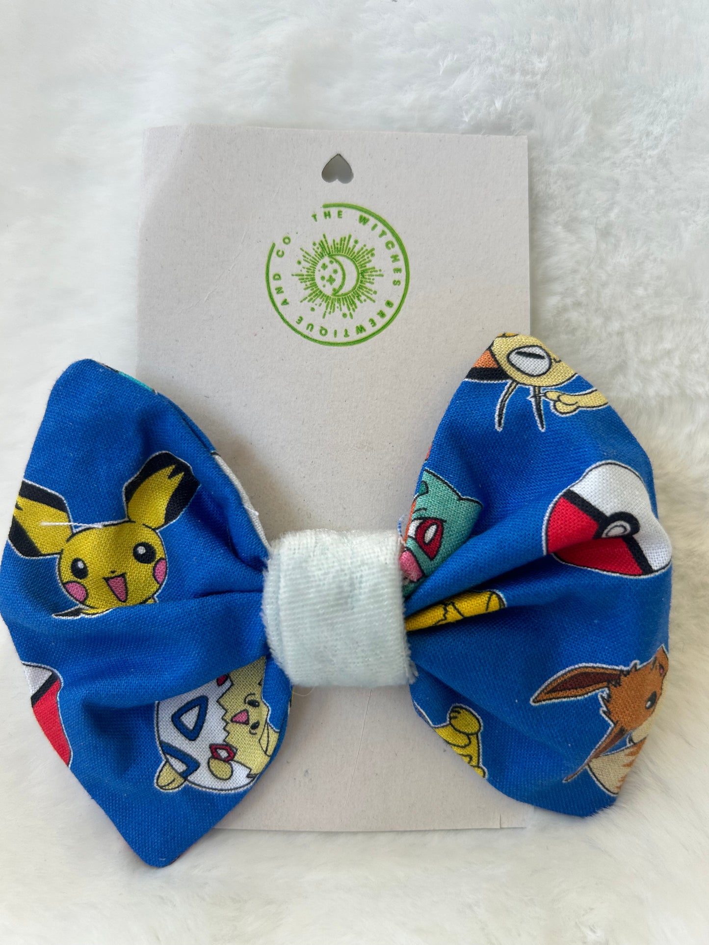 Pokemon hair bow