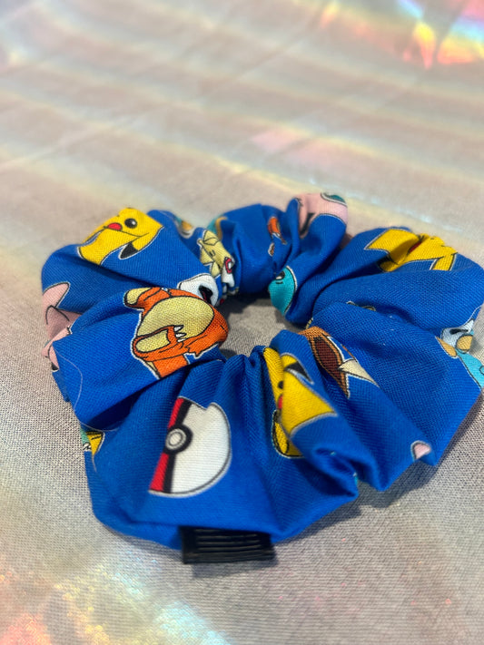 Pokémon character scrunchie