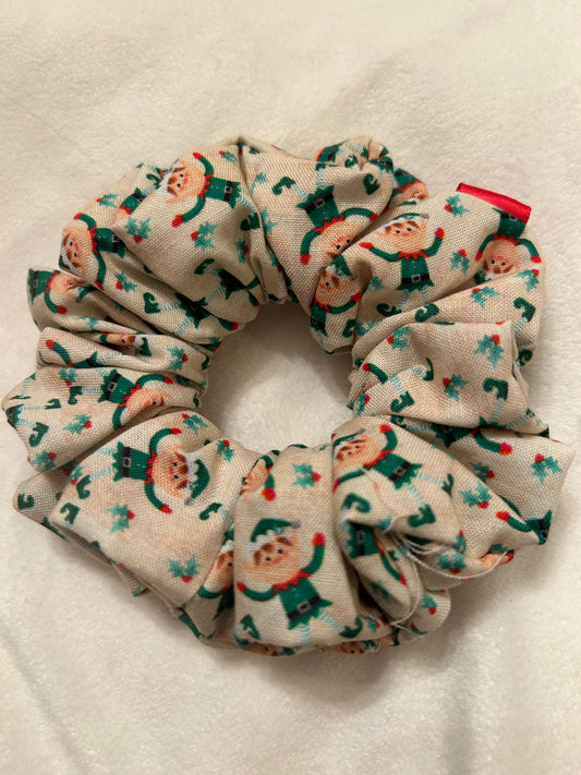 Christmas elf scrunchie