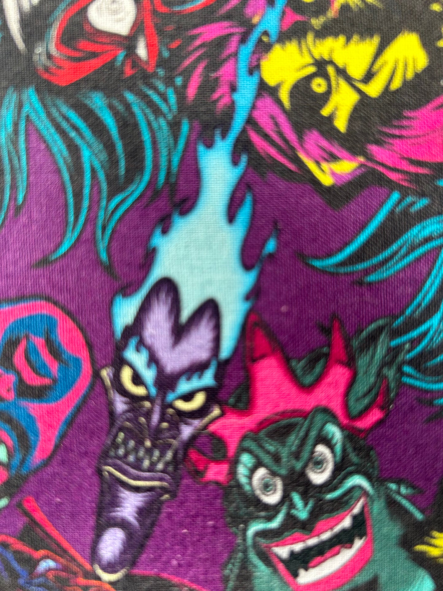 Villain artwork scrunchie