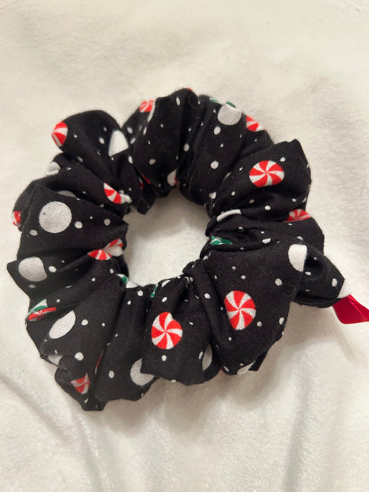 Peppermint scrunchie