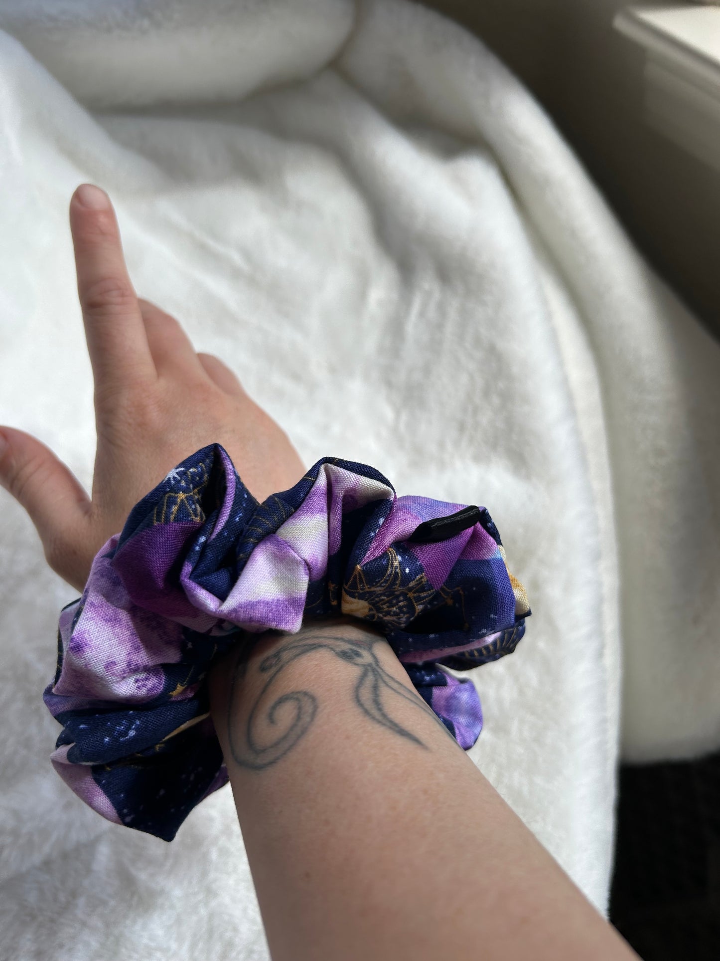 Purple planets and constellations