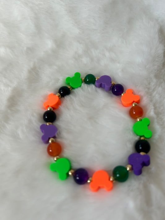 Halloween Mickey head bracelet