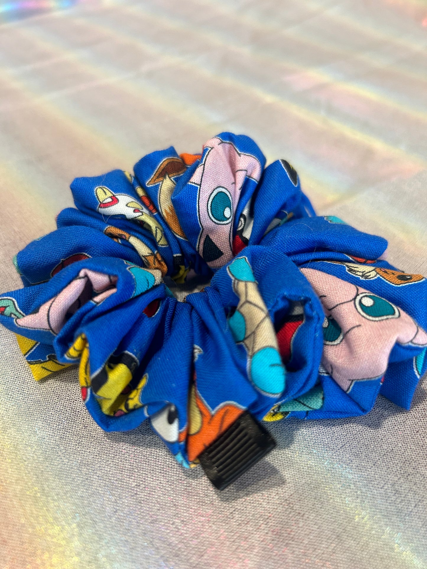 Pokémon character scrunchie