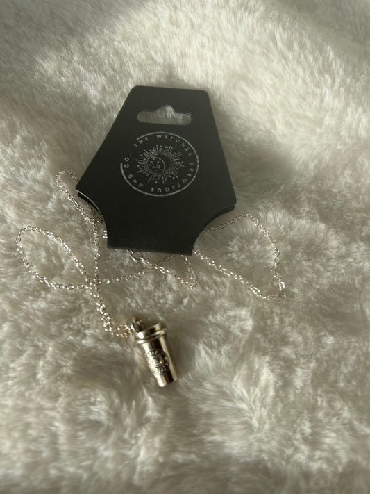Coffee cup necklace