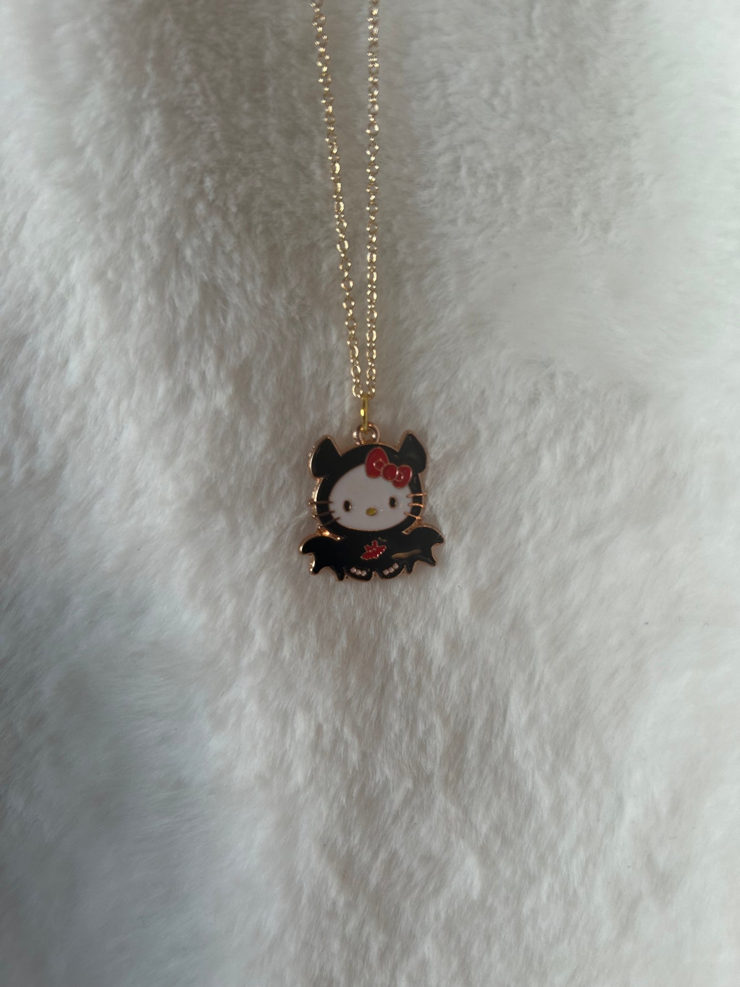 Bat Hello Kitty necklace