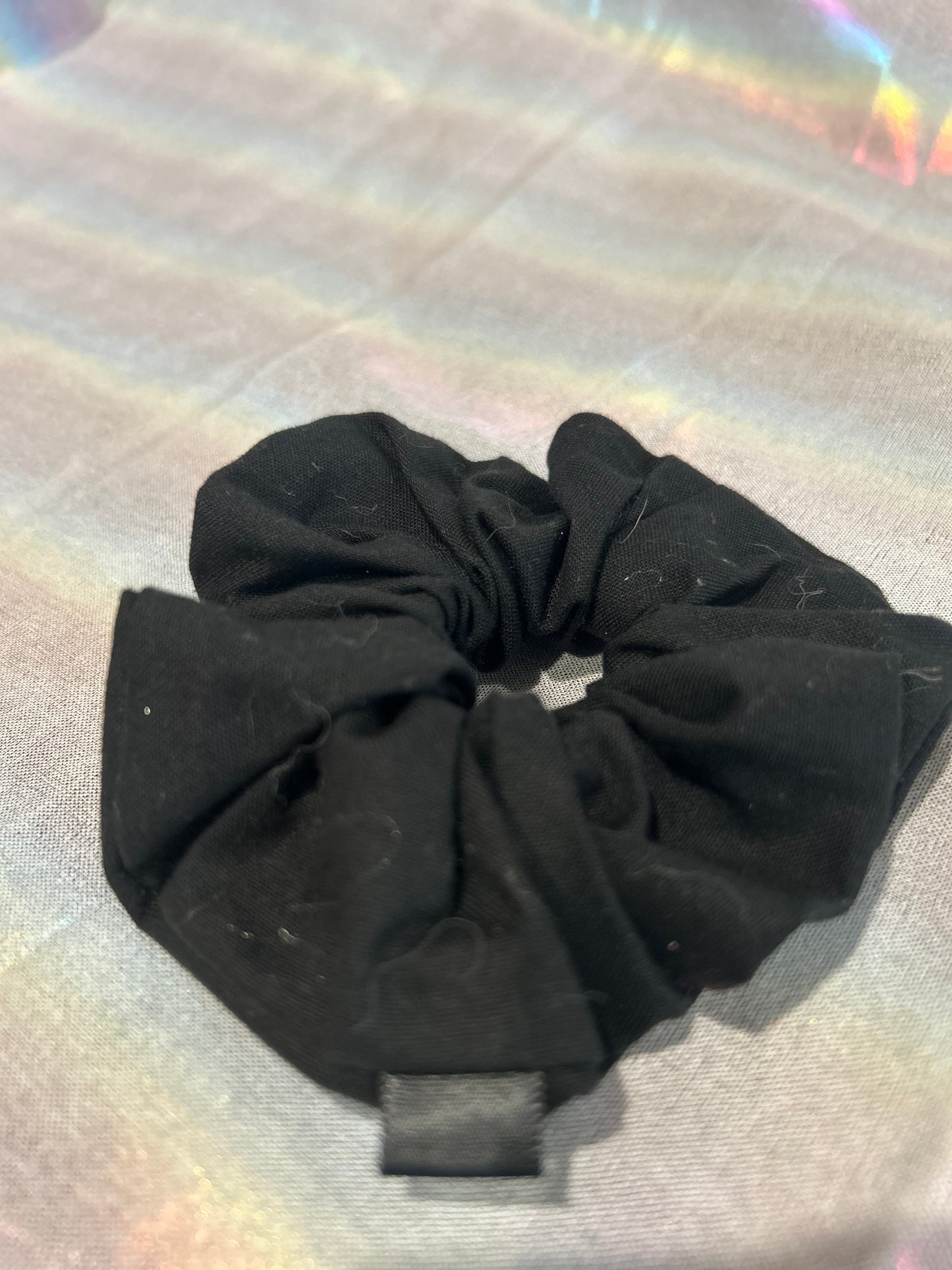 Black scrunchie