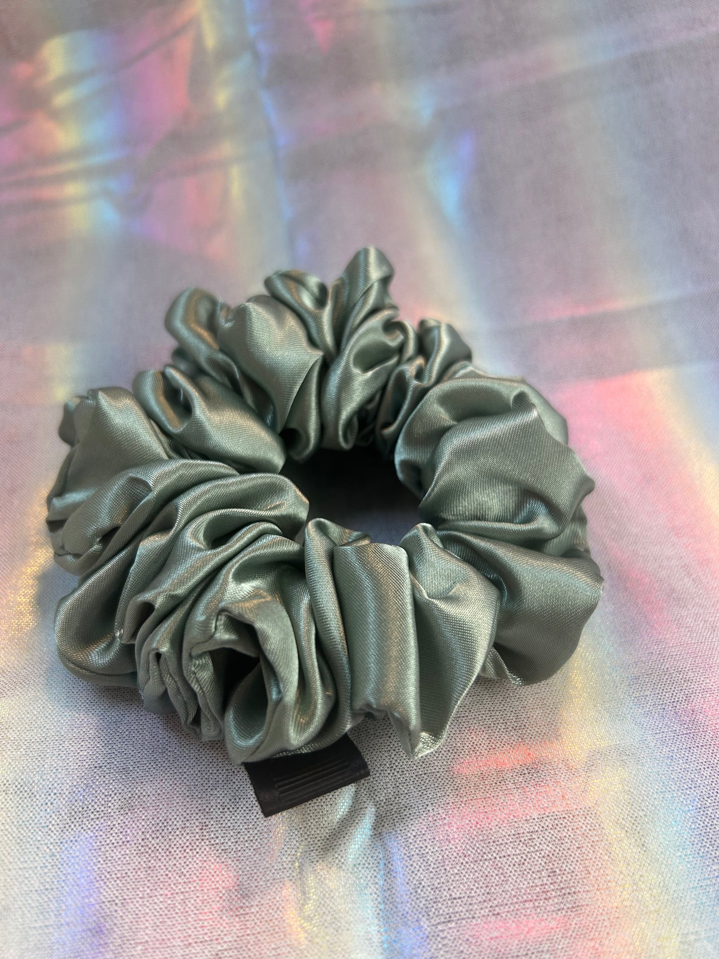 Sage scrunchie