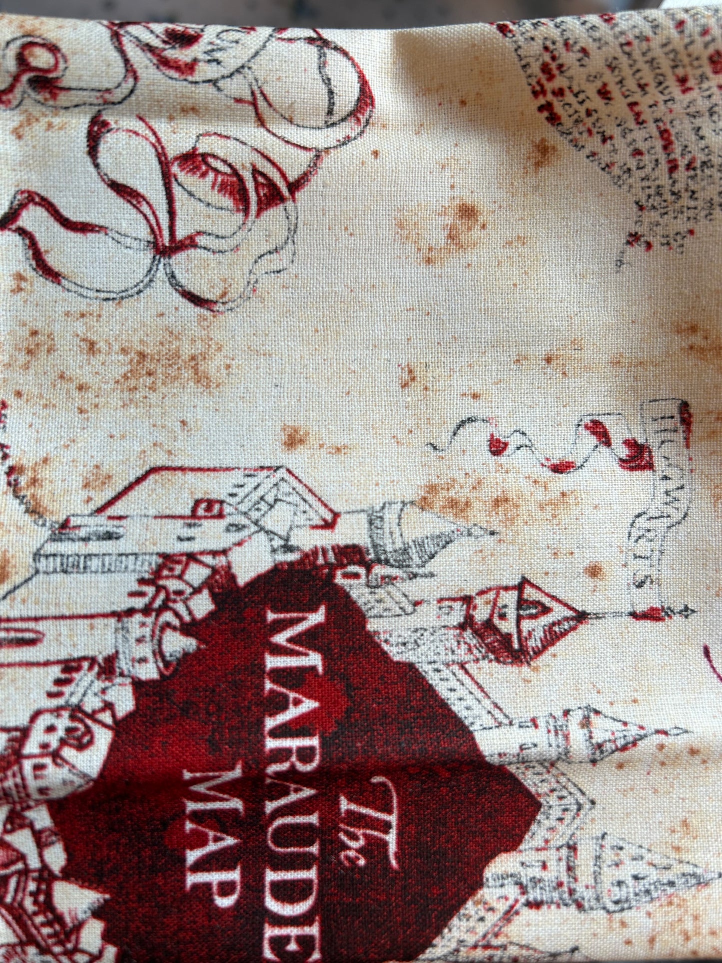 Marauders map print