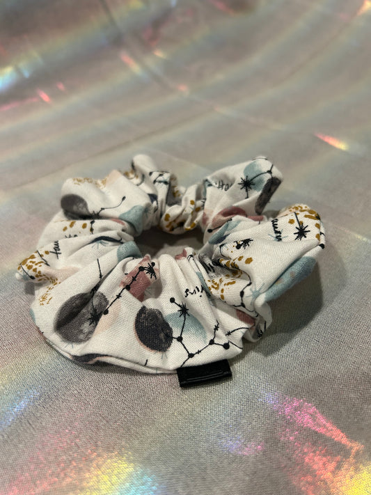 Planet astrology scrunchie