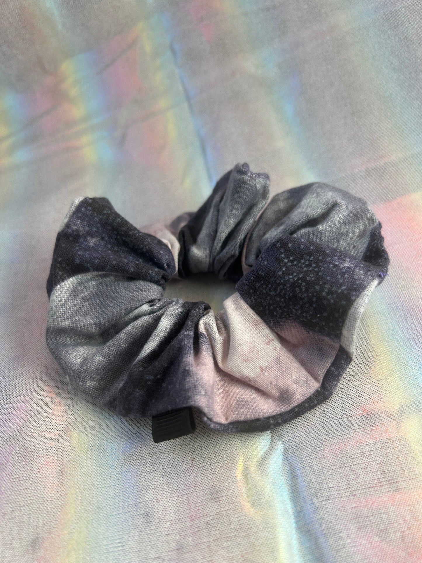 Galaxy large moon scrunchie