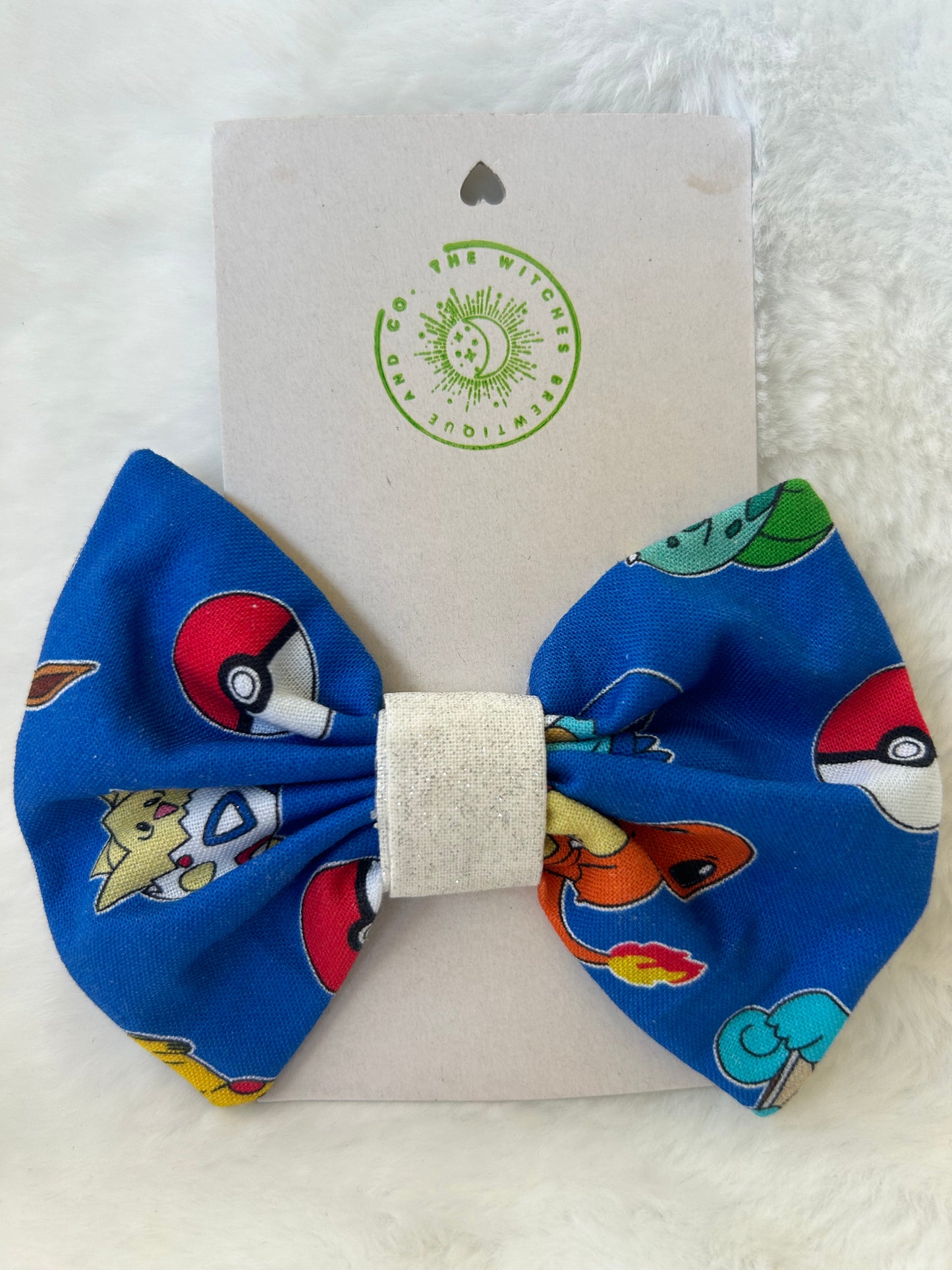 Pokemon hair bow