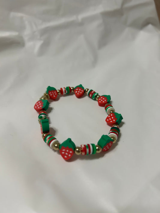 Strawberry bracelet
