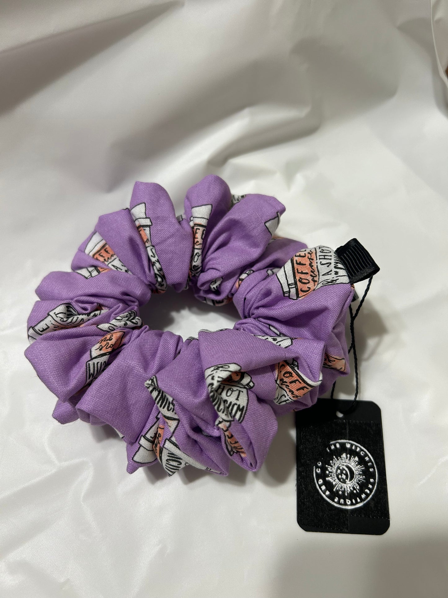 Gilmore girls coffee cup scrunchie